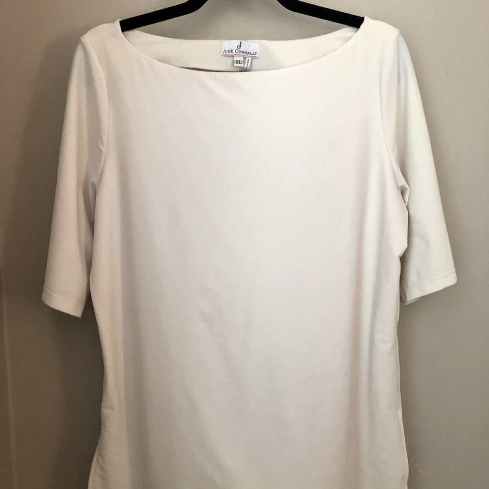 NEW Jude Connally boat neck top. Size XL.